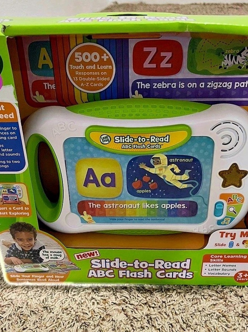 LeapFrog Slide-to-Read ABC Flash Cards Learning Toy